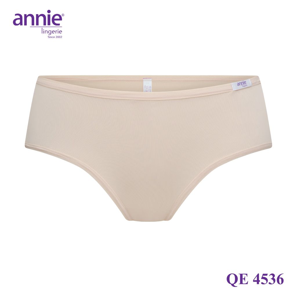 Quần lót nữ trơn thun lạnh, lưng cao, form lớn signature annie 4536 ôm sát cơ thể, cấn, trẻ trung, mềm mịn, thoáng mát