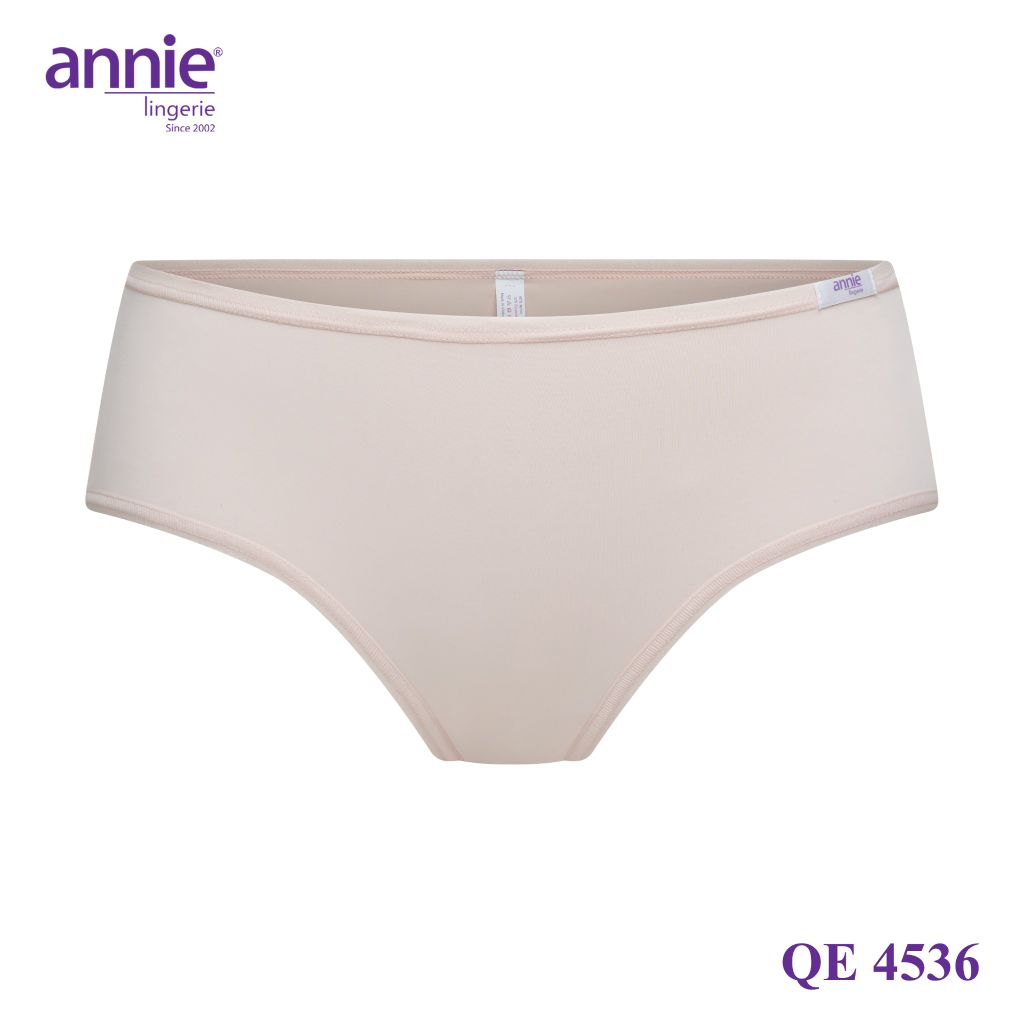 Quần lót nữ trơn thun lạnh, lưng cao, form lớn signature annie 4536 ôm sát cơ thể, cấn, trẻ trung, mềm mịn, thoáng mát