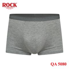 Quần lót nam boxer trơn ROCK QA 5080 vải cotton mềm bảng lưng vừa