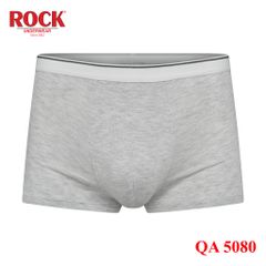 Quần lót nam boxer trơn ROCK QA 5080 vải cotton mềm bảng lưng vừa