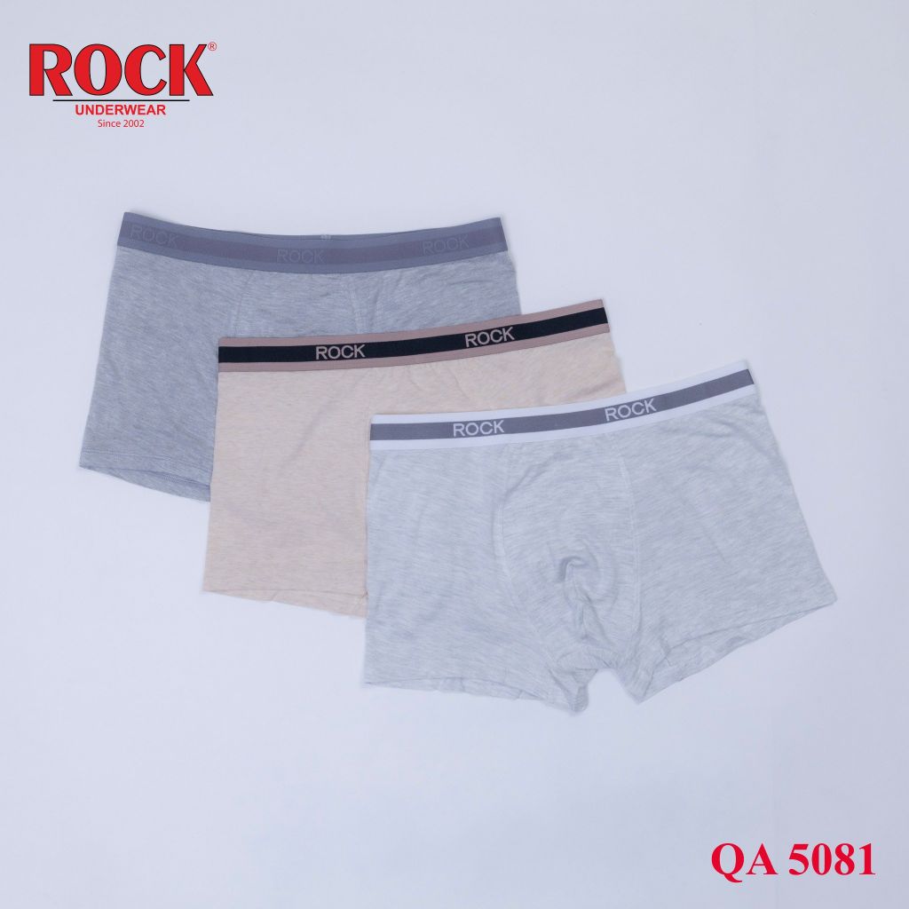 Quần Lót Nam Dạng Đùi Cao Cấp ROCK QA5081 Vải Cotton Co Dãn Thấm Hút