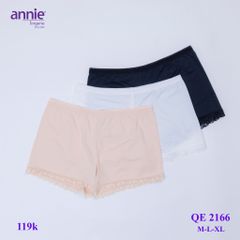 Quần mặc váy cotton 100% annie QE 2166 che chắn tốt, an toàn không bị hở, không sợ gió, thoáng mát, thoải mái vận động