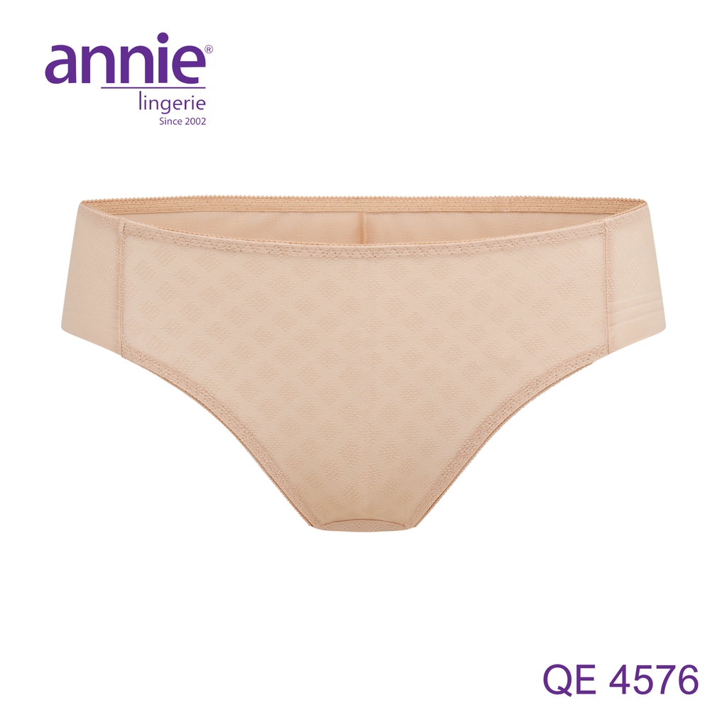 Combo 3 quần lót nữ không viền lưng vừa annie QE 4576 co giãn 4 chiều, thoải mái cả ngày