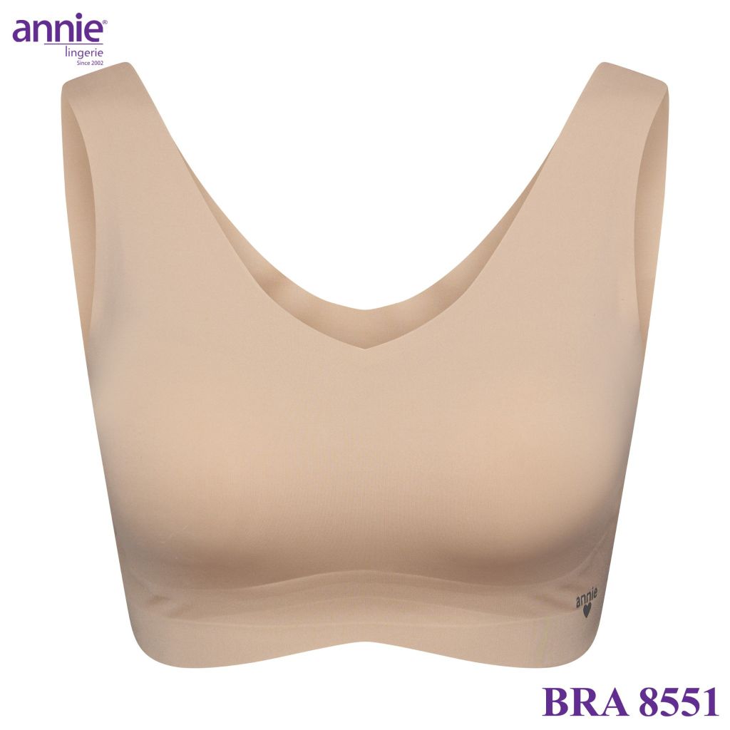 Áo bra đúc su tập gym annie lingerie Bra 8551 có mút nâng ngực, đệm mềm mịn, co giãn thoải mái