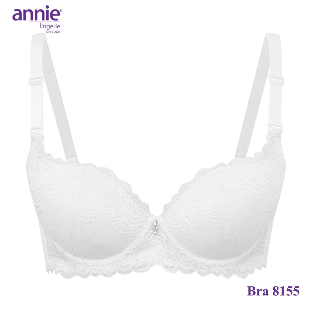 Áo ngực ren định hình cao cấp annie Bra 8155 mút mỏng vừa thoải mái cả ngày