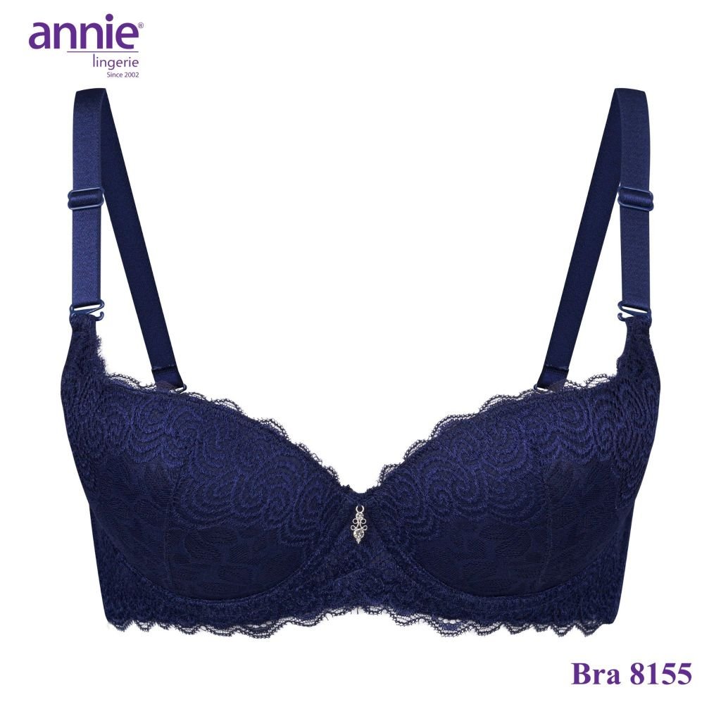 Áo ngực ren định hình cao cấp annie Bra 8155 mút mỏng vừa thoải mái cả ngày
