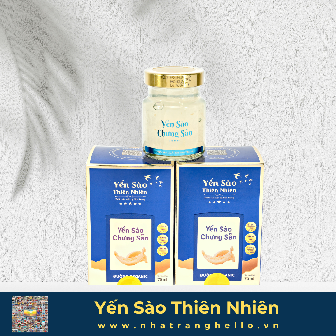  Yến Sào Chưng Sẵn - Trẻ em Đường Organic - Baby Nest' 