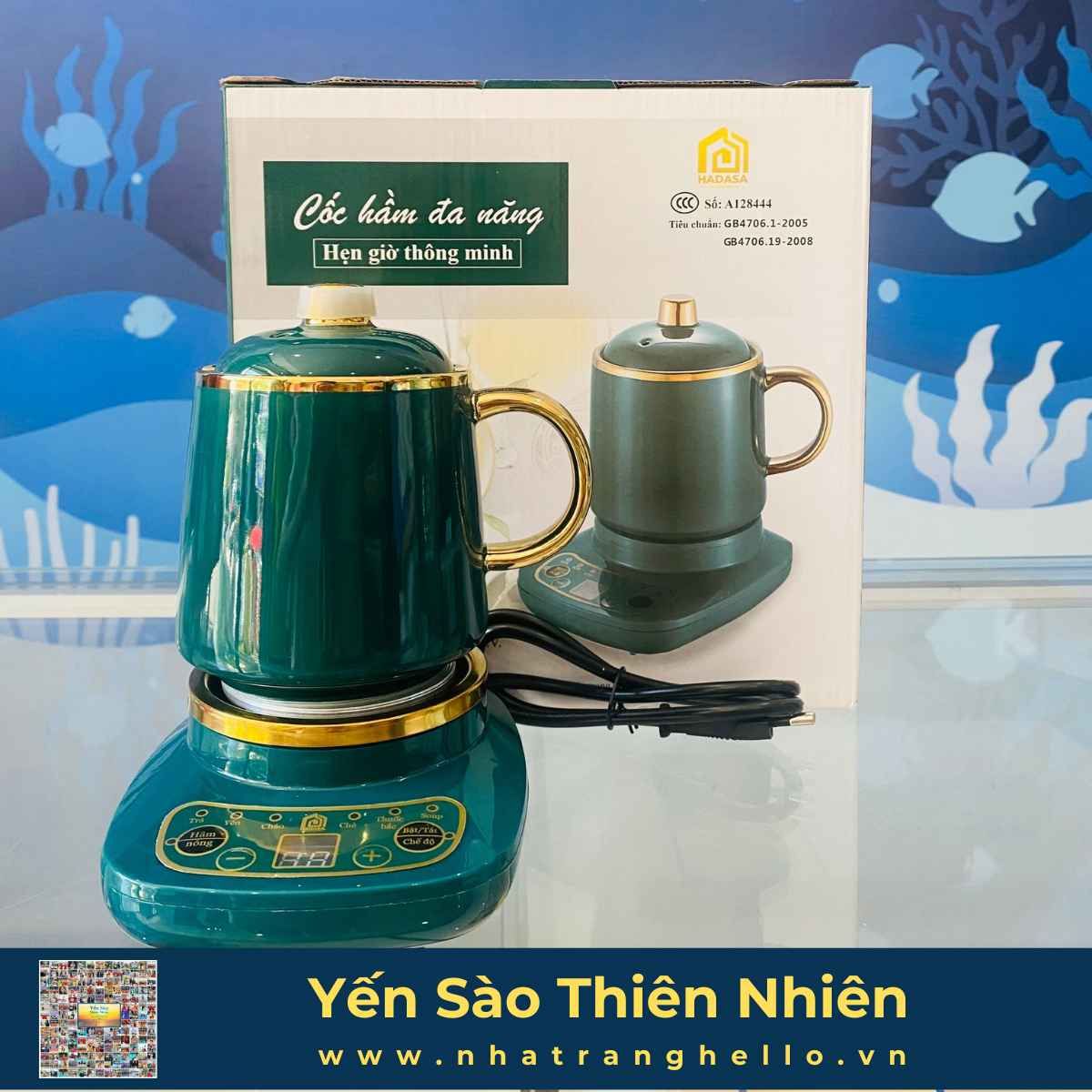  Cốc Chưng Yến Cao Cấp 