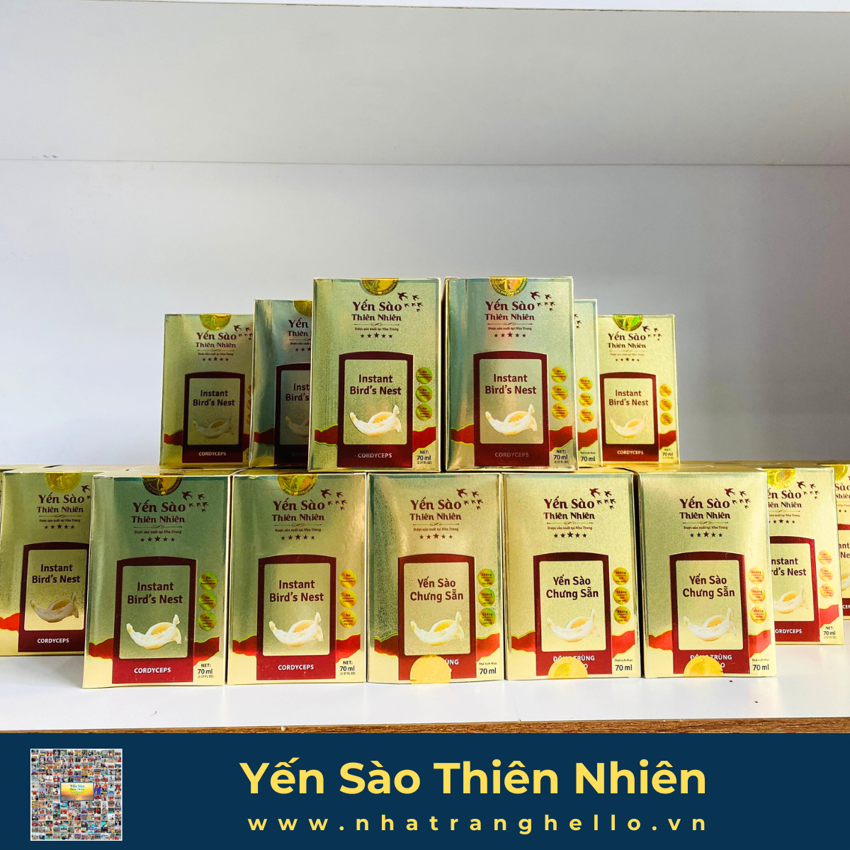  Yến Sào Chưng Sẵn - Đông Trùng Hạ Thảo - Daddy Nest' 