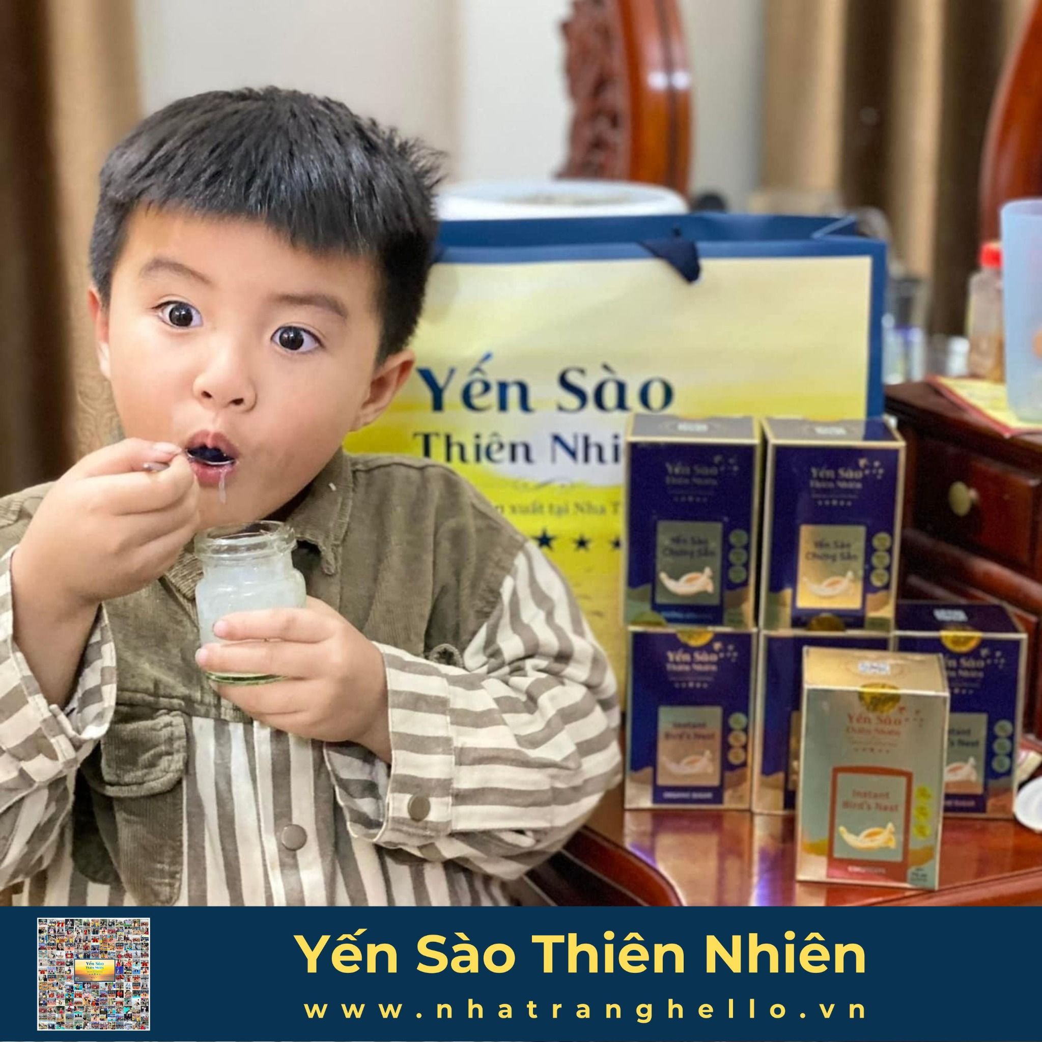  Yến Sào Chưng Sẵn - Trẻ em Đường Organic - Baby Nest' 