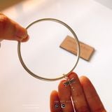  Dargonfly necklace | Sliver Jewelry | dây chuyền chuồn chuồn 16mm| MinhtamJewelry 