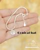  Conical hat ~10mm charm bracelet | lắc tay bạc nón lá | Desgin by MinhtamJewelry 