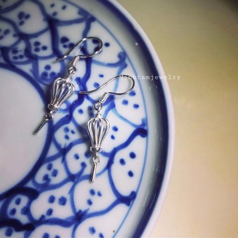 Small garlic lanternLantern jewelry set | trang sức bạc lồng đèn| Vietnamese Silver | Design Minhtamjewelry 