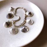  Conical hat charm | Charm bạc nón lá | Real Silver | Product of MinhtamJewelry 