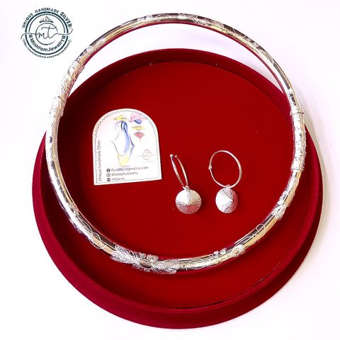  Kiềng cổ  traditional jewellery Choker Necklace | Real Silver | Product by Minh Tam Jewelry 