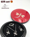  Dargonfly necklace | Sliver Jewelry | dây chuyền chuồn chuồn 16mm| MinhtamJewelry 