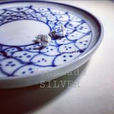  Conical hat stub earrings | Handmade Silver | bông nón cuộn vặn | Design by MinhtamJewelry 