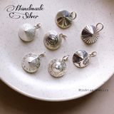  Conical hat charm | Charm bạc nón lá | Real Silver | Product of MinhtamJewelry 