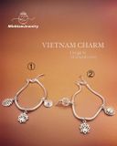  Viet Nam charm bracelet | Lắc tay Charm VietNam | Product by Minh Tam Jewelry 