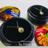  Conical hat 15mm set Plated gold - Real Silver Jewelry - Bông tai nón bạc mạ vàng -Design by Minh Tam Jewelry 