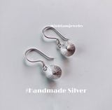  Conical Hat earrings - Silver- Bông tai nón lá - Vietnamesejewelry- Design by MinhtamJewelry 