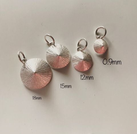  Conical hat charm - hat charm - Charm bạc hình nón lá | Design by Minh Tam Jewelry 