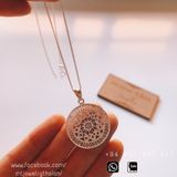  Drum necklace SILVER | Dây chuyền bạc trống đồng | Minhtam Jewelry 