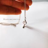  Round Lantern necklace | Silver Jewelry | dây lồng đèn | Vietnamese Jewelry _ MinhtamJewelry 