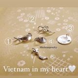  Vietnam charm | Silver charm | charm Vietnam | Minhtamjewelry 