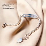  LẮC TAY HÌNH THÚ VÀ HÌNH TRÒN KHÁC TÊN CHO BÉ LĂC TAY BẠC CHO BÉ 