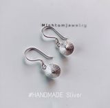  Conical Hat earrings - Silver- Bông tai nón lá - Vietnamesejewelry- Design by MinhtamJewelry 