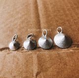  Conical hat charm - hat charm - Charm bạc hình nón lá | Design by Minh Tam Jewelry 