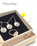  Conical hat earrings 15mm | Bông tai bạc nón lá | Real Silver | MinhtamJewelry 