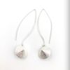  Drop conical hat earring 15mm | Bông tai bạc nón lá dáng dài | Real Silver | Product by Minh tam Jewelry 