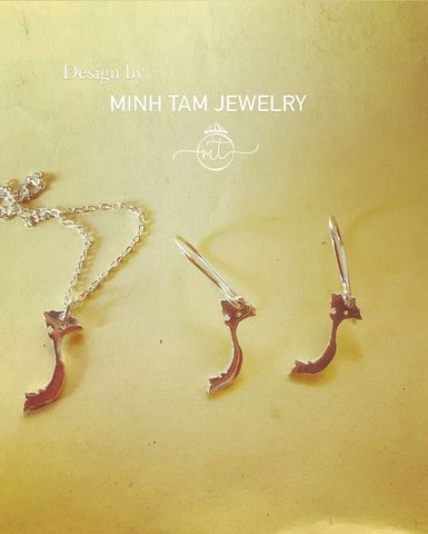  Vietnam set | Silver Jewelry | Việt Nam chất bạc | Design by MinhtamJewelry 