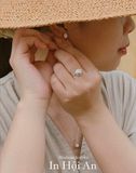  Conical hat stub earrings | Handmade Silver | bông nón cuộn vặn | Design by MinhtamJewelry 