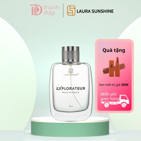 Nước hoa nam Explorateur Laura Sunshine (100ml – Made in France)