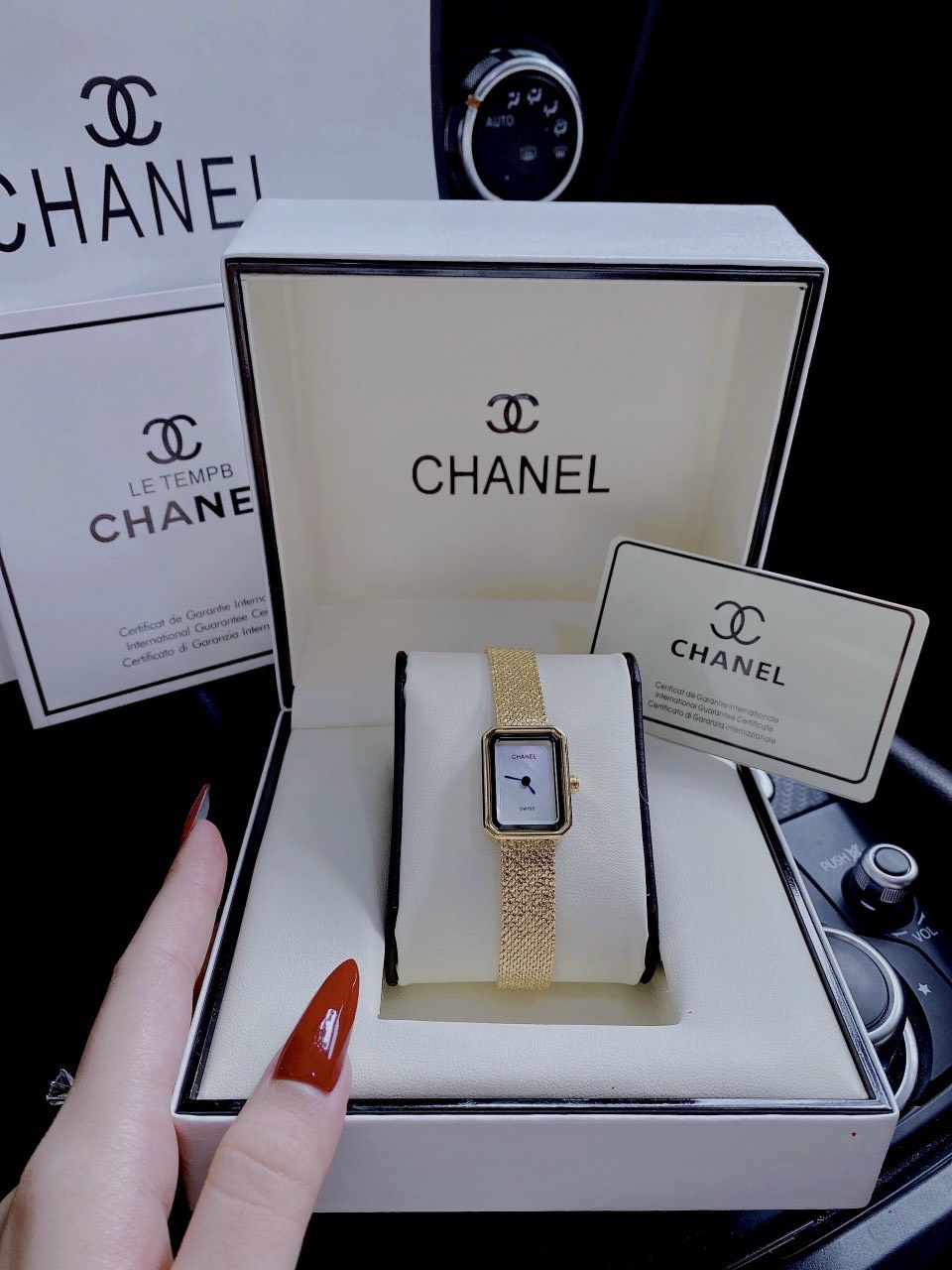 Đồng Hồ Nữ Chanel BoyFriend Date Diamond Rose Gold #57 Đồng Hồ Nữ Chanel BoyFriend Date Diamond Rose Gold