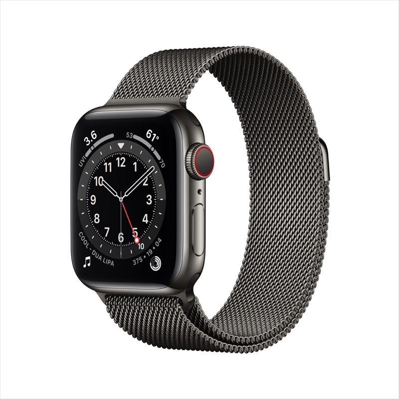Apple Watch Series 6 Thép GPS + Cellular - Hàng chính hãng VN/A