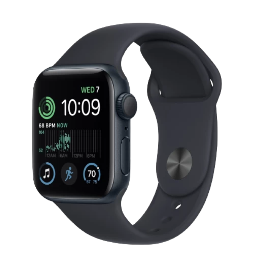 Đồng hồ thông minh Apple Watch SE 2022 - GPS, 40mm - Vỏ Nhôm Dây Cao Su