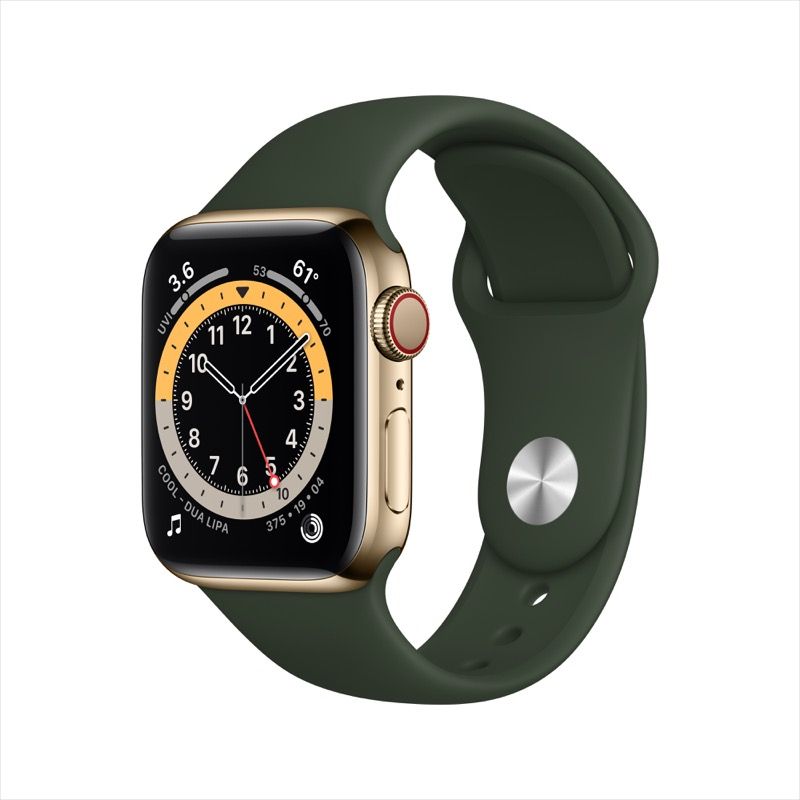 Apple Watch Series 6 Thép GPS + Cellular - Hàng chính hãng VN/A