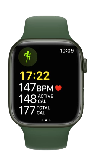 Đồng hồ thông minh Apple Watch Series 7 4G, 41mm - Viền nhôm dây cao su - Chính hãng
