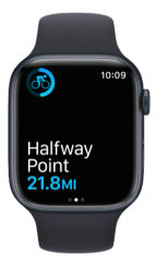 Đồng hồ thông minh Apple Watch Series 7 4G, 41mm - Viền nhôm dây cao su - Chính hãng
