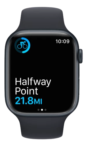 Đồng hồ thông minh Apple Watch Series 7 GPS, 41mm – Viền nhôm dây cao su - Chính hãng