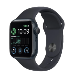 Đồng hồ thông minh Apple Watch SE 2022 - GPS + LTE, 40mm - Vỏ Nhôm Dây Cao Su