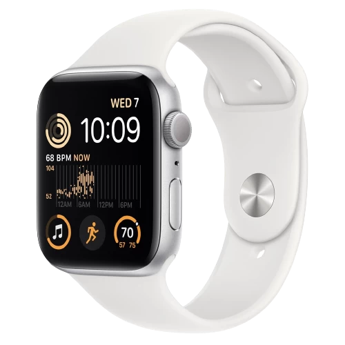 Đồng hồ thông minh Apple Watch SE 2022 - GPS + LTE, 44mm - Vỏ Nhôm Dây Cao Su