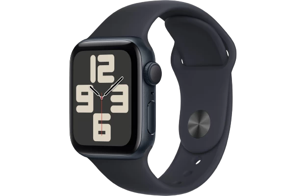 Đồng hồ thông minh Apple Watch SE 2023 - GPS, 40mm - Vỏ Nhôm Dây Cao Su - Chính hãng
