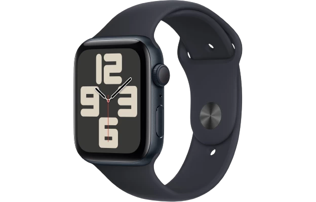 Đồng hồ thông minh Apple Watch SE 2023 - GPS, 44mm - Vỏ Nhôm Dây Cao Su - Chính hãng