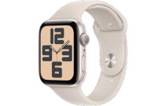 Đồng hồ thông minh Apple Watch SE 2023 - GPS, 44mm - Vỏ Nhôm Dây Cao Su - Chính hãng