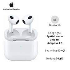 Tai nghe AirPods 3 Hộp sạc dây - Hàng chính hãng